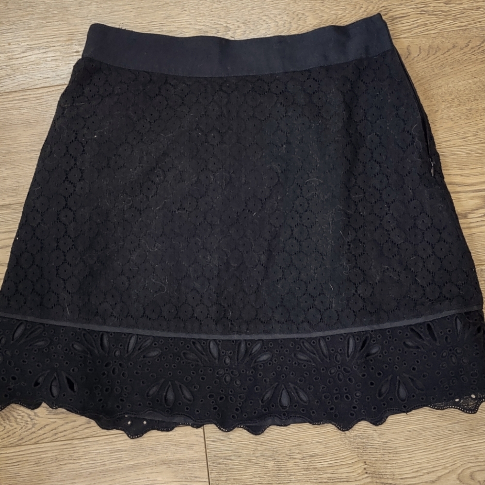 Black Loft Mini Skirt